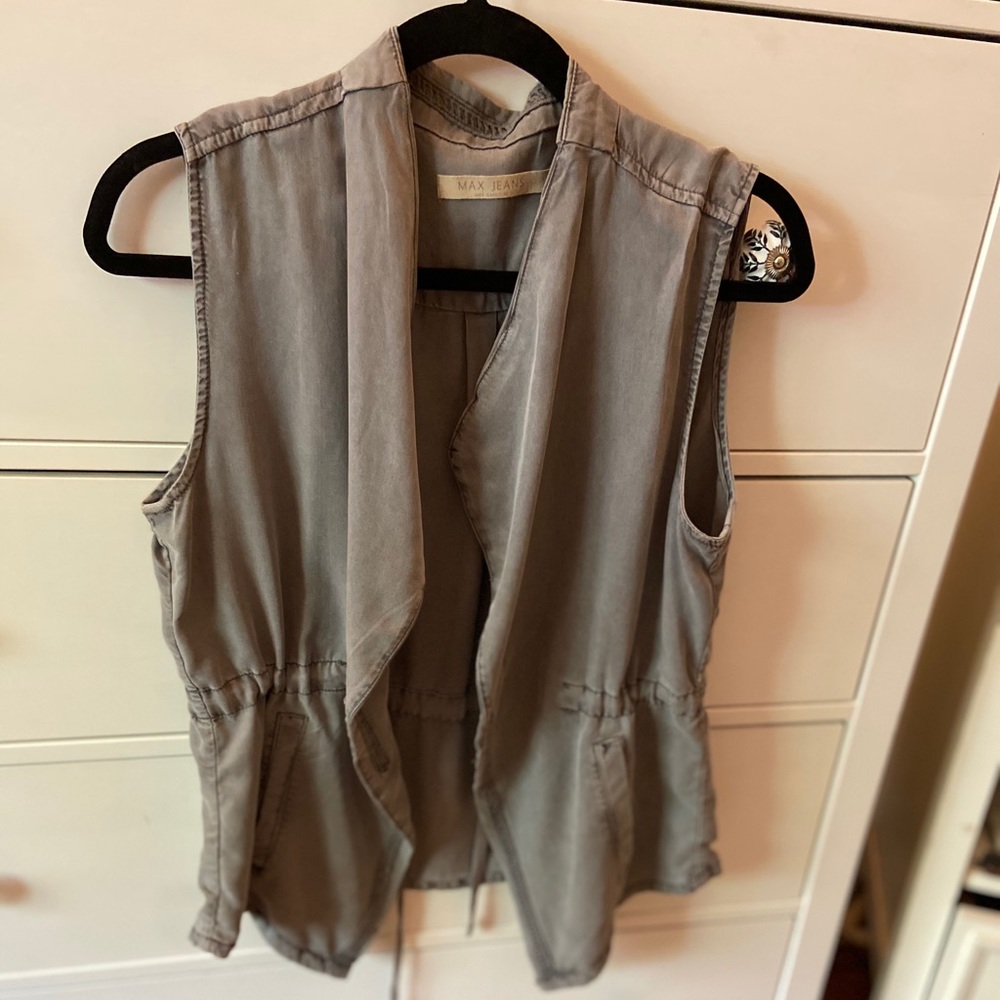 Gray vest